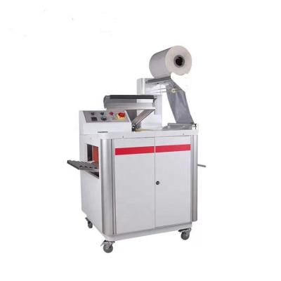 China Food FM400 2 in 1 L type bar and shrink sealer tunnel sealing packaging machine for sale