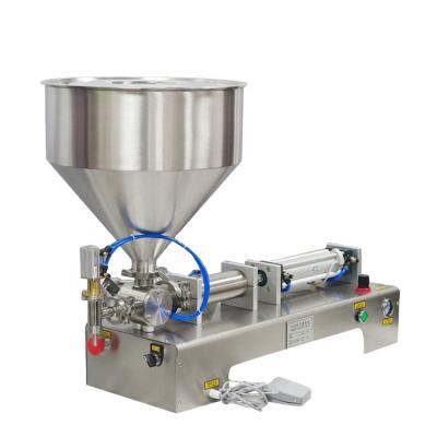 China Single Head Food G1WG One Head Paste Ointment Fill Liquid Beers Liquid Waters Filling Machine With CE For Sauce for sale