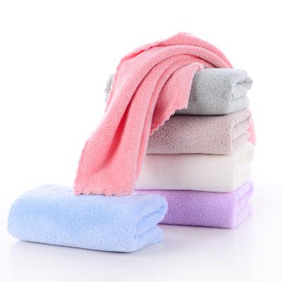 China Sustainable China Manufacture Quality Custom Coral Fleece Gift Box Quick Dry Microfiber Bath Towel for sale