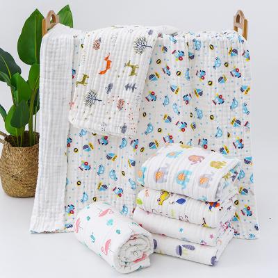 China PORTABLE China Factory Good Quality Swaddle Blankets 100% Organic Blanket Cotton Muslin for sale