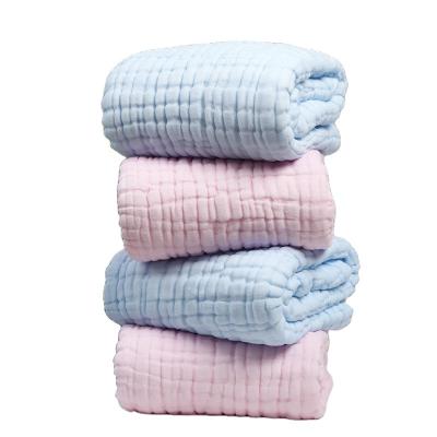 China PORTABLE Fully Stocked 6 Layer 100% Baby Blankets Swaddle Blanket Cotton Muslin for sale