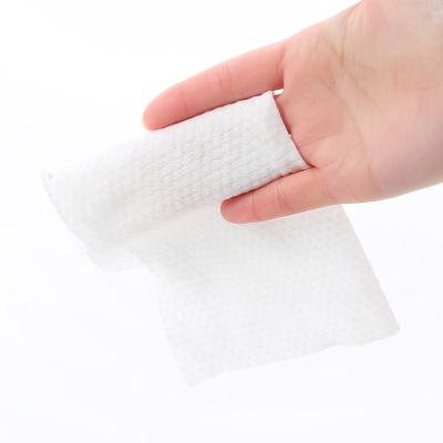 China Disposable Factory Customized Wholesale Beauty Salon Special Disposable Cotton Face Towel for sale