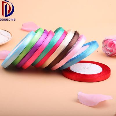 China Wholesale Custom Recyled Logo Printing Gift 3d Polyester Satin Ribbon for sale