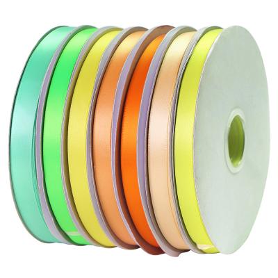 China Luster Gifts Tapes And Webbing Wholesale Custom Satin Ribbons Polyester Satin Ribbon for sale