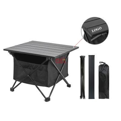 China Compact and portable fold up camping table aluminum outside picnic dinner table barbecue camping picnic folding table for sale