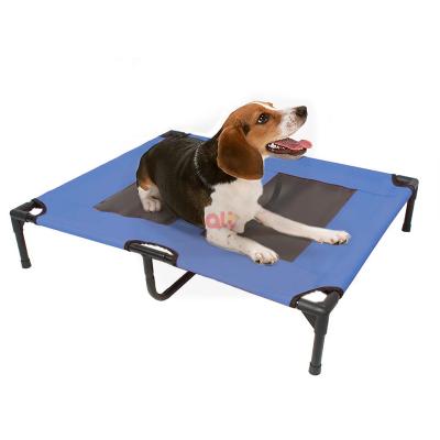 China Breathable Travel Pet Elevated Bed / Detachable Cooling Dog Bed / Raised Cat Puppy Cradle Bed for sale