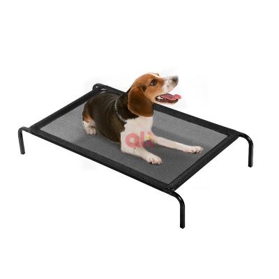 China Travel Waterproof Breathable Outdoor Pet Dog Raised Bed Raised Camping Bed for sale