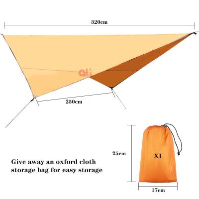 China Foldable design diamond sun shelter camping canopy tent for ouotdoor camping for sale