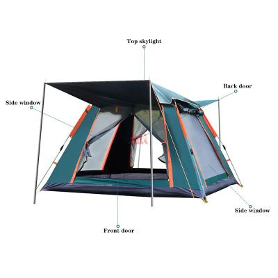 China Waterproof Beach Tent Automatic Quick Open Pop Up Camping Tent for Outdoor, Beach, Picnic for sale