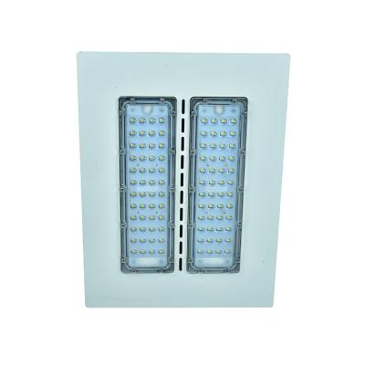 China Hotel Energy Saving Ip65 100W 150W 200W Exterior Ceiling Recessed Gas Station Canopy Light Outdoor Led Gas Station for sale