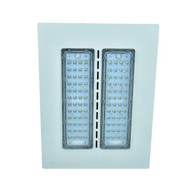 China 2021 Super Bright Hotel Factory 100W 150W 200W Gas Station 90-100Lm/W Canopy Led Light Gas Station for sale