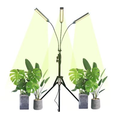 China Floor-standing Greenhouse Lighting 30W Red And Blue Plant Home Grow Full Spectrum Led Hydroponic Ed Plant Grow Light Spider for sale