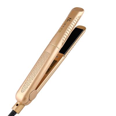 China Hotel SURKER Thermal Insulation Curling Iron and Four-speed Dual Function Straightening Iron for sale