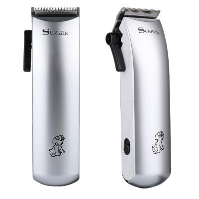 China Hotel SURKER Wired Haircut Direct Sales High Power Pet Hair Clippers for sale