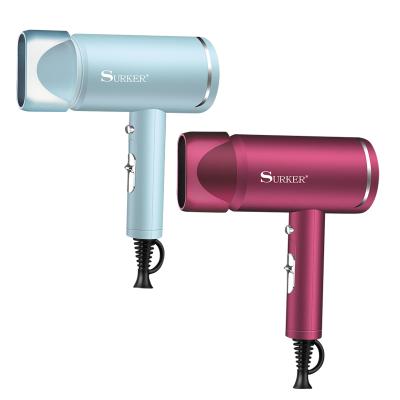 China SURKER Negative Powerful Cord Ion Hair Dryer Professional Hair Dryer for sale