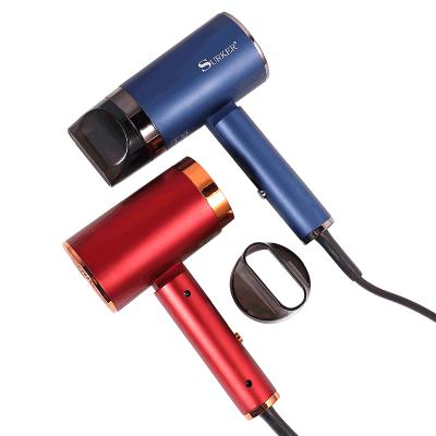 China SURKER Ionic Foldable Powerful Mini Hair Dryer Professional Cord Hair Dryer for sale