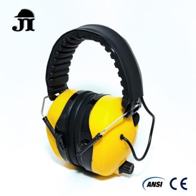 China JE306 Foldable Electronic Ear Rate Foldable Type Wire Standard ANSI S3.19 CE EN352-1 EN352-8 Soft Adjustable Headband for sale