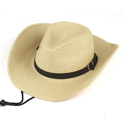 China Custom surf striped safari lifeguard brown dye patch logo chapeus de palha australia straw hat for sale