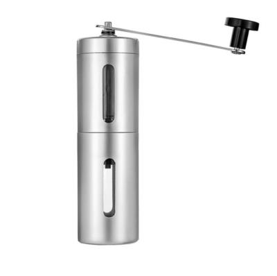 China Manual Stainless Steel Stocked Coffee Grinder For Desktop for sale