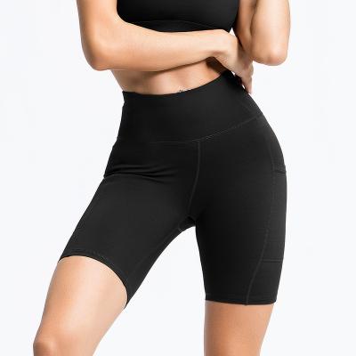 China Breathable Yoga Shorts 2022 Best Selling Women Sports High Seamless Wasted Yoga Gym Shorts Custom Wholesale Yoga Shorts for sale