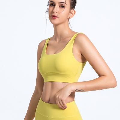 China Wholesale Breathable Custom Sports Bra Women Seamless Sports Bra For Women Yoga Tops for sale