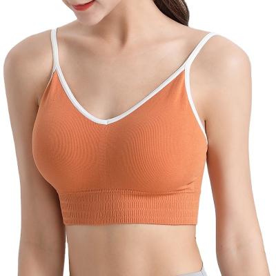 China Women's Fitness Workout Sports Bra Adjustable Breathable Sports Bra Gym Workout Tops for sale