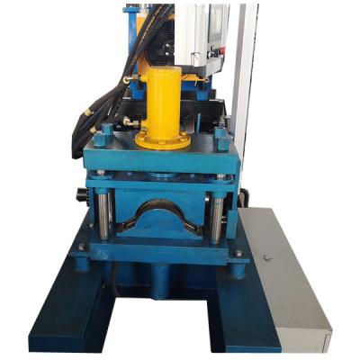 China Hotel Building Material Machinery Roof Ridge Cap Roll Forming Machine for sale