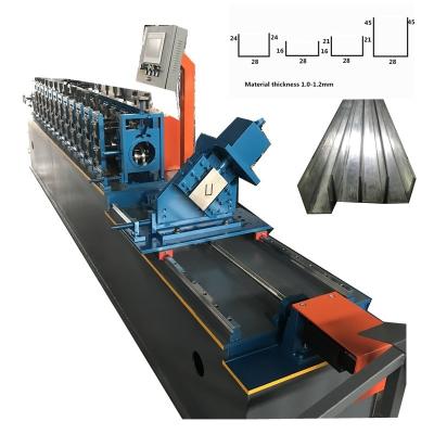 China Building Material Stores Metal U Channel Guide Rail Making Machine for sale