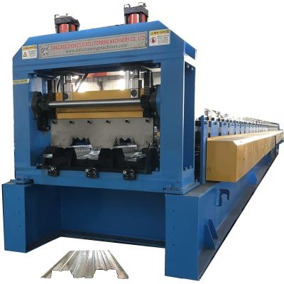 China Metal Floor Decking Forming Machine 75mm Galvanized Steel Floor Decking For JORDAN MARKET ZHONGTUO MACHINERY for sale