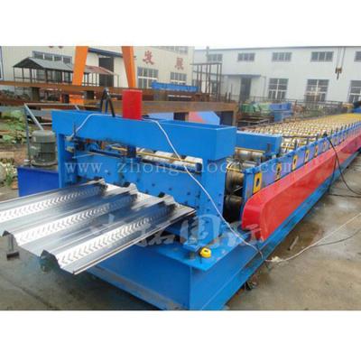 China High Speed ​​Metal Slabs Floor Digging Forming Machine Profile Production Line for sale