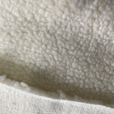 China 2018 Winter Auto Promotion Upholstery 100% Polyester Artificial Sherpa Fur for sale