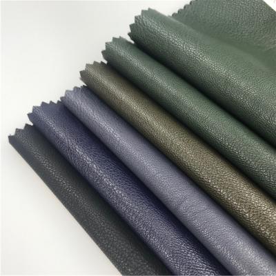 China Waterproof 100% Polyester PU Textile Fabric Leather Synthetic Artificial Fabric Bonded Faux Fur Fabric For Garment And Shoes Use for sale