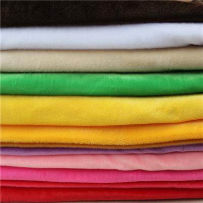 China Auto Upholstery 100%Polyester Super Soft Velvet Fabric for sale