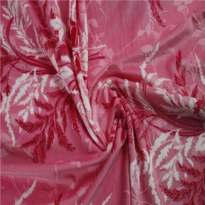 China Anti-Static Home Textile Bedding Blanket Plush Minky Printing Velvet Fabric for sale