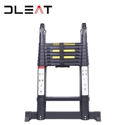 China Brand New Cheap 5m Folding Ladders Ladder Use For Orchard Ladder Black Telescopic Ladder Price for sale