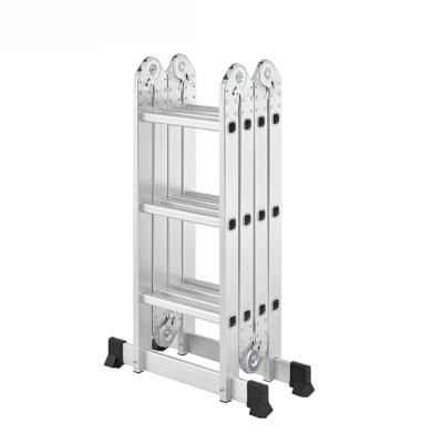 China Cheap Folding Ladders Price Adjust Folding Folding Stairs 4X3 4X4 4X5 3.6M Household Step Ladder 4.7M 5.7M for sale