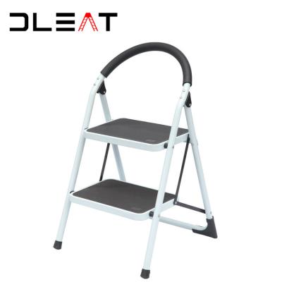 China Folding Ladders 2 Steps Household Metal Step Small Sneak Ladders for sale