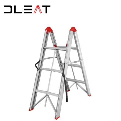 China Aluminum Folding Ladders 3 Steps Step Stick Ladder for sale