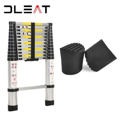 China Folding Ladders Aluminum Alloy Ladder 2m 2.6m 2.9m 3.2m 3.8m 4.1m 4.4m 5m 5.4m 5.8m 6.2m Telescopic Ladder Rubber Foot for sale