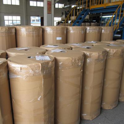 China Waterproof 1280 Mm Bopp Jumbo Roll Box Packing Big Duct Tape Roll for sale