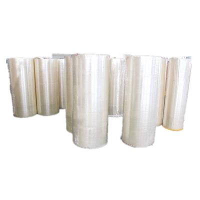 China 50mic*1280mm*4000m waterproof bopp jumbo roll with high quality materials for sale