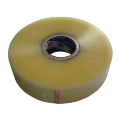 China Large Size Carton Waterproof Clear Industrial Tape Roll Big Bopp Packing Tape For Machine Use for sale