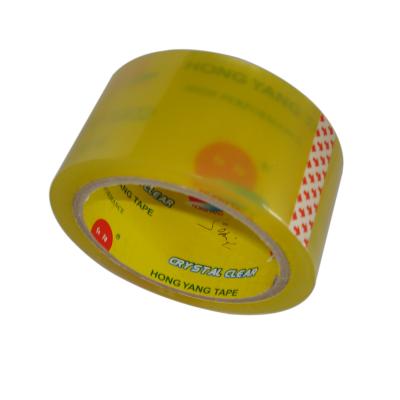 China Waterproof No Pop No Bubble Strong Adhesive Super Clear BOPP Packing Tape For Carton Packing for sale