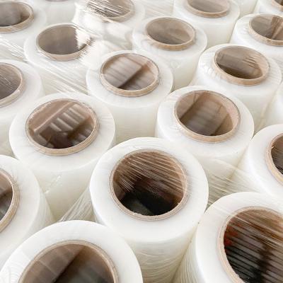 China Clear Film Moisture Proof Price Plastic Stretch Wrap, 20 MIC Wholesale Custom Plastic Pallet Wrap PE Stretch Film 25 MIC for sale