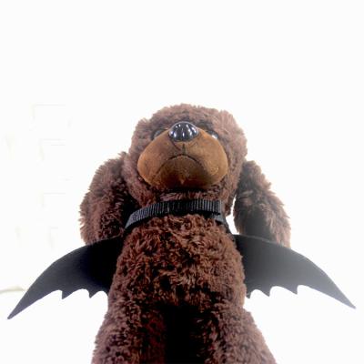 China New Padded Pet Bat Wings Creative Halloween Pet Products Dog Harness Set Of Transformation Props Collars for sale