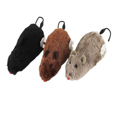 China Cats Cat Interactive Toys Simulation Cogs Plush Mouse Dog Cat Toys Mouse for sale