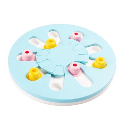 China Manufacturer Wholesale New Design Eco-friendly Plastic Dog Puzzle Toys Interactive Pet Toys for sale