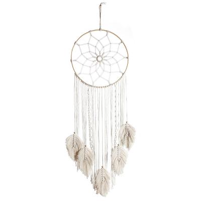 China Cotton Home Art Decor Wedding Decoration Small Chic Macrame Wall Hanging for sale