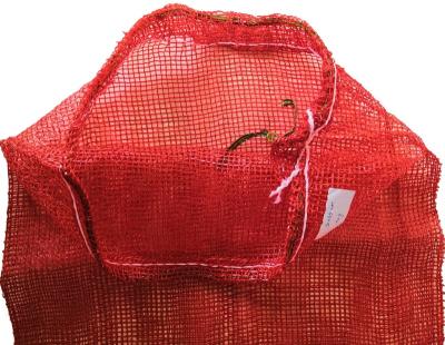 China Safety PP And PE Gauze Raschel Mesh Bags For Packing Onion for sale