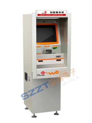 China ZT2091 Anti Vandalism Through Wall Financial Lobby Kiosk with Account Transfer for sale